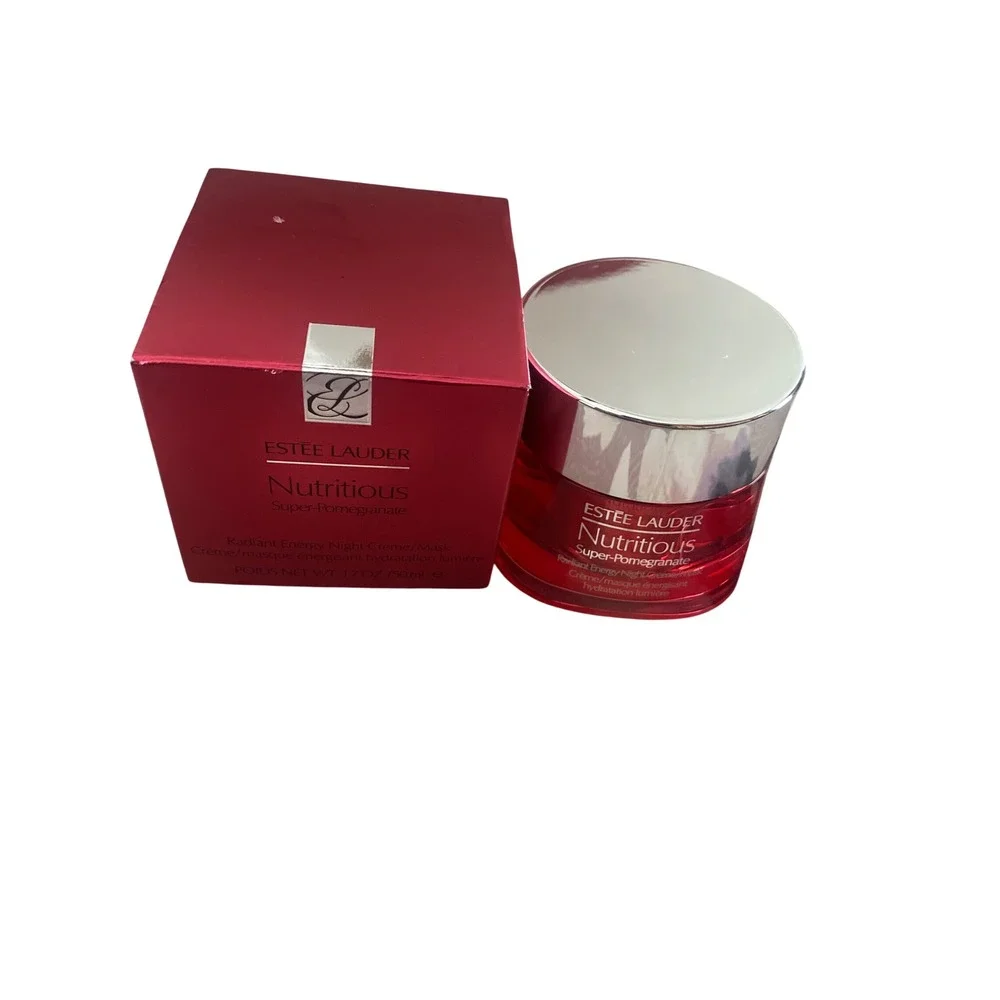 Estee Lauder Nutritious Super Pomegranate Radiant Energy Night Creme‎ Mask 1.7oz - Picture 3 of 4